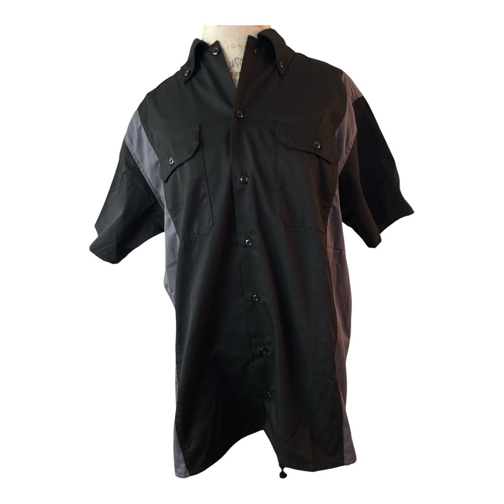 Milwaukee Leather Button Up Heavy-Duty Work Shirt Men's Size Large